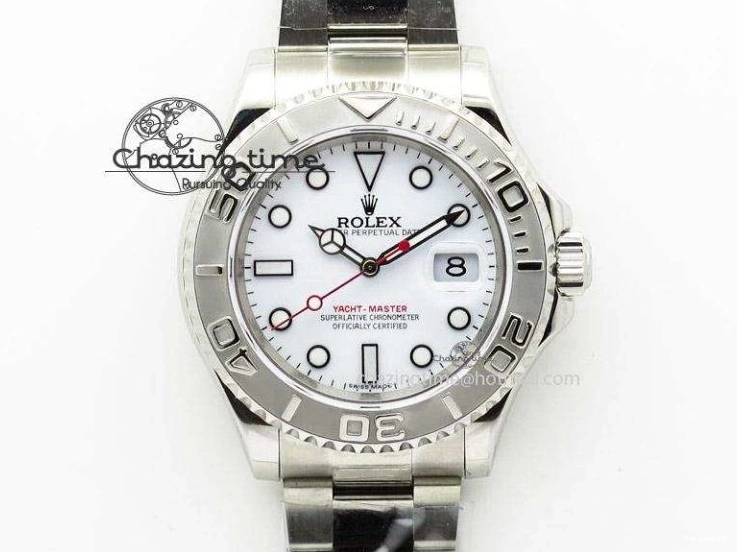 41 KING Steel Bezel on Dial 1:1 Polished Bracelet YG Oyster Best White DateJust Edition 904L SS VR3235 0311